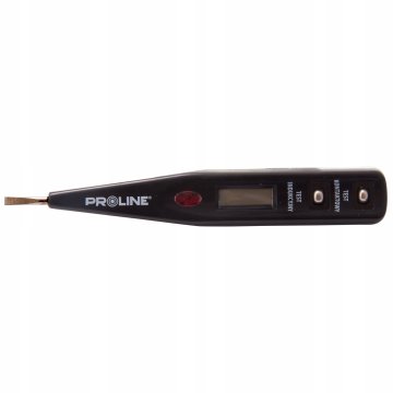 Proline TESTER NAPETOSTI Z INDIKATORJEM LCD TESTER 250V 1 kos.