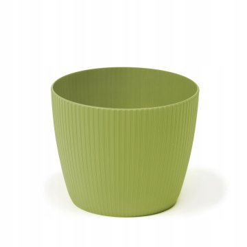 Lamela Plastični lonček za rože rumene barve 26 cm x 26 x 21 cm 1 kos.