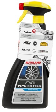 AUTOLAND Čistilo za platišča Atack 0,7 l 1 kos.