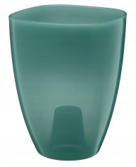 Pokrov 12 cm plastika brezbarvna, zelena 1 kos.