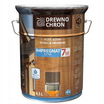 impregnacija lesa ekstra palisander 4,5 l 1 kos.