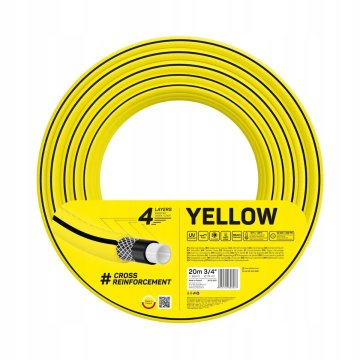 Cellfast Vrtna cev 4Yellow 3/4" 20 m 1 kos.