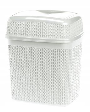 Galicja Koš za smeti 5l bel 1 kos.