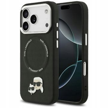 Karl Lagerfeld zadnji ovitek za Apple iPhone 17 Pro črne barve 1 kos.