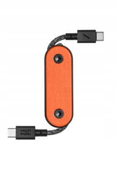 Native Union Kabel USB tipa C - USB tipa C 0,17 m oranžen, 1 kos.