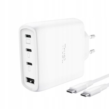 Trust Univerzalni stenski polnilnik USB-C / USB-A 3250 mA 20 V bel 1 kos.