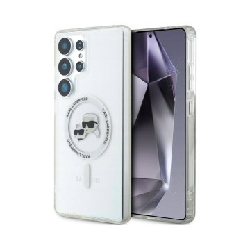 Karl Lagerfeld zadnji ovitek za Samsung Galaxy S25 Ultra brezbarven 1 kos.