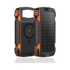 4smarts Solarna prenosna baterija TitanPack 20000mAh črna 1 kos.