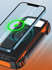 4smarts Solarna prenosna baterija TitanPack 20000mAh črna 1 kos.