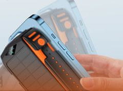 4smarts Solarna prenosna baterija TitanPack 20000mAh črna 1 kos.