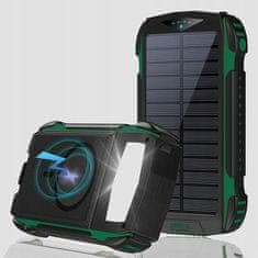 4smarts Solarna prenosna baterija 20000mAh TitanPack Rugged UltiMag zelena 1 kos.