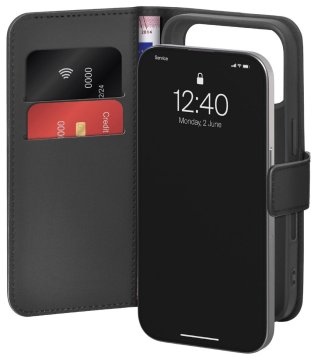 Puro Ovitek za Apple iPhone 17 Pro Max črne barve, 1 kos.