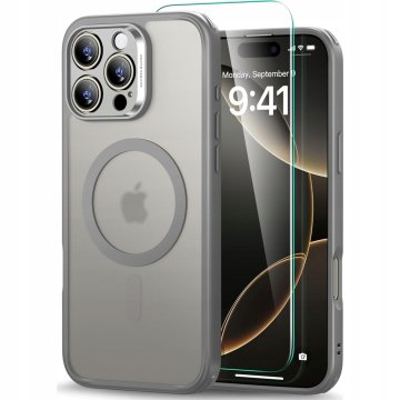 ESR zadnji ovitek za Apple iPhone 16 Pro Max siv, 1 kos.