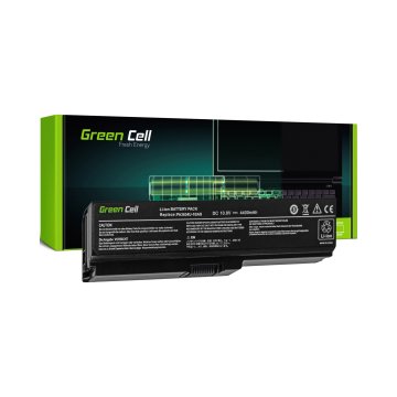 Baterija Green Cell za prenosnike Toshiba 10,8 V 4400 mAh (TS03) 1 kos.