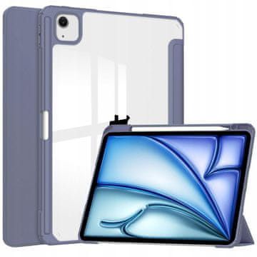 Bizon Glass Ovitek za Apple iPad Air 13" 2024/2025/2026 moder, 1 kos.