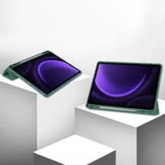 Bizon Glass zelen ovitek za tablico, namenjen za Galaxy Tab S10 Lite/S9/ 1 kos.