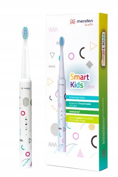 Meriden Smart Kids sonična zobna ščetka bela 1 kos.