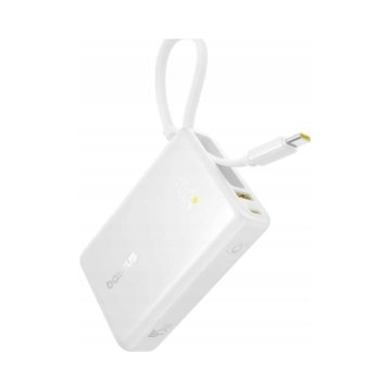 BASEUS PicoGo prenosna baterija 10000mAh 45W USB-A + USB-C PD digitalni zaslon 1 kos.