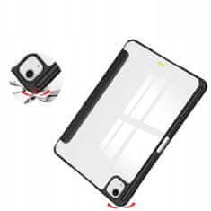 Bizon Glass Ovitek za Apple iPad Air 13" 2024/2025/2026 črne barve, 1 kos.