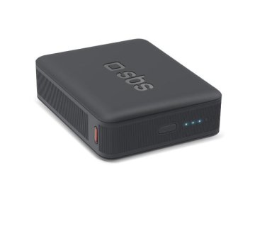 SBS Prenosna baterija 10000 mAh črne barve 1 kos.