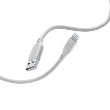 CellularLine Kabel USB - Apple Lightning 1,2 m sive barve, 1 kos.