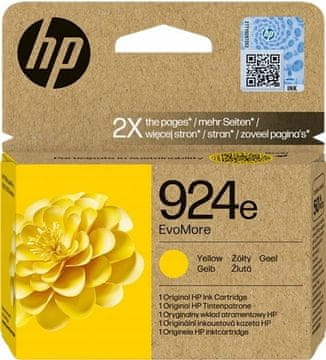 Kartuša s črnilom HP 924E 4K0U9NE rumena (rumena) 1 kos.