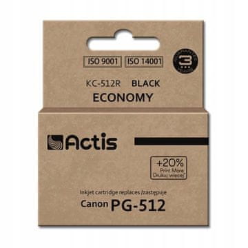 Actis Črnilo za Canon črno (črno) 1 kos.
