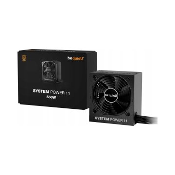 Be quiet! Tišina! Napajalnik System Power 11 550W 80 PLUS Bronze, 1 kos.