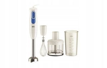 BRAUN MultiQuick 2 mešalnik MQ20236M bel in moder 1 kos.