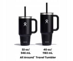 Vsestranski potovalni kozarec Hydro Flask 1183 ml z ročajem 1 kos.
