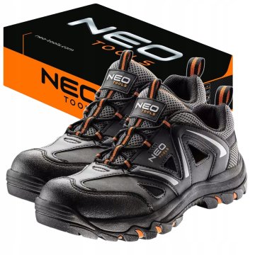 NEO TOOLS Moški delovni sandali brez kapice, zračni, OB FO, velikost 46, NEO, 1 kos.