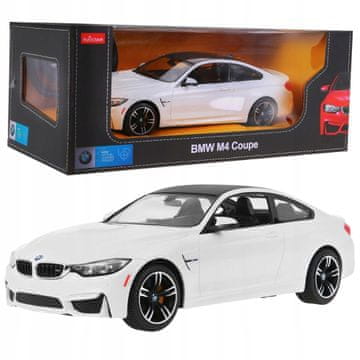 Rastar Avtomobil na daljinsko upravljanje BMW M4 Coupe bele barve 1:14 1 kos.