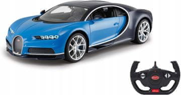 Rastar Bugatti Veyron Chiron avtomobil na daljinsko vodenje (1:14) moder 1 kos.