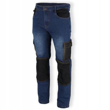 DEDRA BH45SP KAVBOJKE delovne hlače velikost LD jeans močna ELASTIKA 1 kos.
