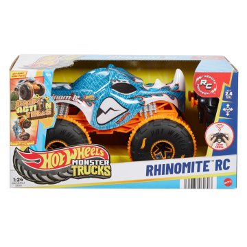 Hot Wheels Monster Trucks RC Rhinomite vozilo na daljinsko upravljanje 1:24 1 kos.