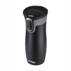 33 Termo vrček Contigo West Loop 2.0 470 ml - mat črn 1 kos.
