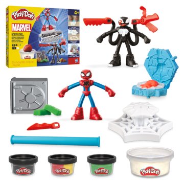 HASBRO Play-Doh Marvel Spider-Man in Venom Bitka junakov play-doh 1 kos.