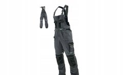 STALCO ALLROUND LINE kombinezon sivo-črne barve velikost M S-44443 1 kos.