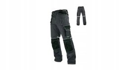STALCO ALLROUND LINE kombinezon sivo-črne barve velikost M S-44443 1 kos.