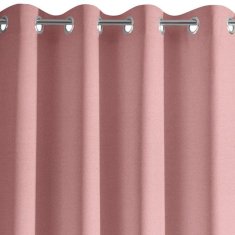 Eurofirany ADA GOTOVA ZAVESA 140X250 CM ROZA 1 kos.