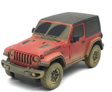 Avto na daljinsko vodenje Rastar Jeep Wrangler Rubicon RTR rdeč 1 kos.