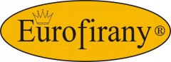 Eurofirany CLARIE ZAVESA 60X150 BELA 1 kos.
