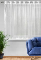 Eurofirany GOTOVA ZAVESA ELLIE 350X145 CM BELA 1 kos.