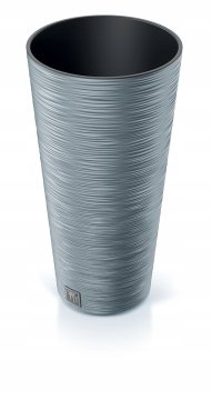 Prosperplast Plastični lonček za rože siv 57,5 cm x 30 x 57,5 cm 1 kos.