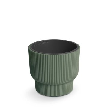 Prosperplast Plastični lonček za rože zelen 39,5 cm x 39,5 x 35 1 kos.