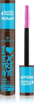 Essence Vodoodporna maskara I Love Extreme Volume - rjava