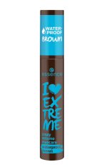 Essence Vodoodporna maskara I Love Extreme Volume - rjava