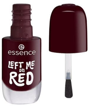 Essence Gel lak za nohte št. 72 Left Me On Red 8 ml