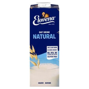 Elovena ovsena pijača, 1,5 %, brez glutena, brez dodanega sladkorja 1 l 1 kos.