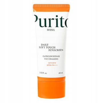 PURITO dnevna krema za sončenje Soft Touch SPF 50+ PA++++ s filtrom 60 ml